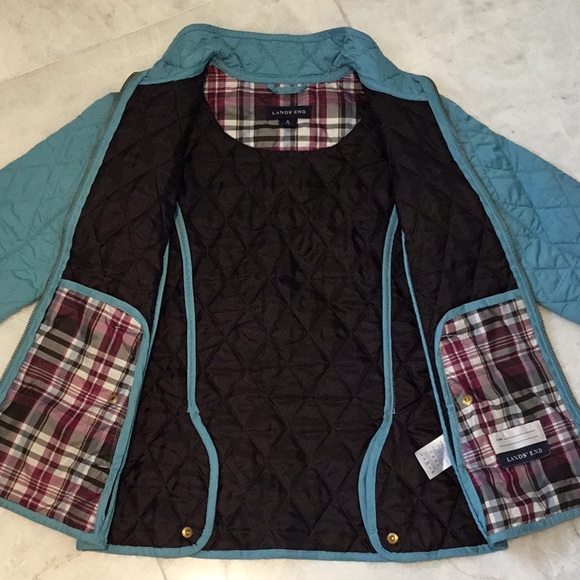 Lands End light puffer jacket - Picture 2 of 9